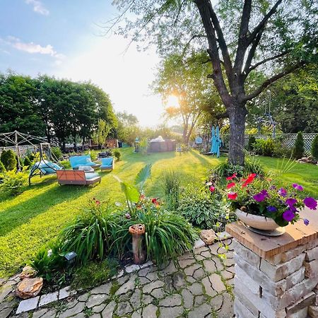 Schaumburg Paradise Oasis With A Secret Garden And Private Pool ภายนอก รูปภาพ